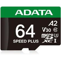 A-Data ADATA Speed Plus 64 GB MicroSDXC Klasse 10