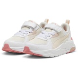 Puma Trinity Lite AC+ Sneaker Kinder 10 - sugared almond/rosebay/puma white 32.5 für Kinder, weiß, Gr. 32 EU