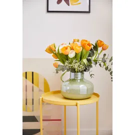 Hofmann Living And More Beistelltisch 47 cm Holz gelb