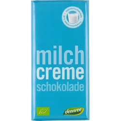 dennree Vollmilchschokolade mit Milchcremefüllung bio