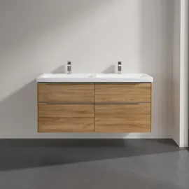 Villeroy & Boch Subway 3.0 Badmöbel-Set 130 cm, 4 Auszüge, Badmöbel,