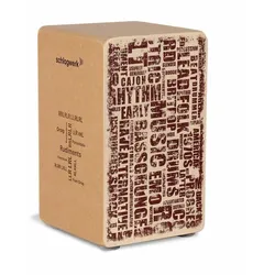 Schlagwerk CP85 - Cajon Rudiments Styles SPL Large - Cajon