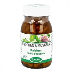 Kalzium 100% pflanzlich Kapseln