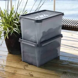 orthex SmartStore Aufbewahrungsbox Dry 60 x 40 x 35 cm 1-tlg. grau