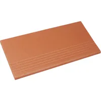 Ammonit Keramik Treppenfliese Spaltplatte Rot-natur 24 x 11,5 cm