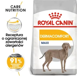 ROYAL CANIN MAXI Dermacomfort Trockenfutter für große Hunde mit empfindlicher Haut 12 kg