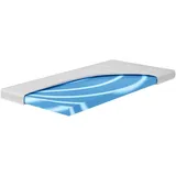 Ergodream Gelschaumtopper Top Klima Gel 120 x 200 cm Weiß