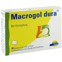 Macrogol dura Pulv.z.herst.e.lsg.z.einnehmen