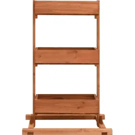 vidaXL Pflanzkübel 52 x 30 cm Braun