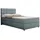 panda möbel Boxspringbett 120 x 200 cm Hellblau