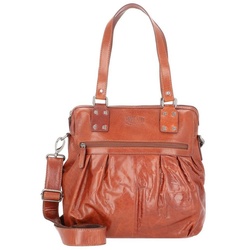 Pride and Soul Schultertasche, Leder braun