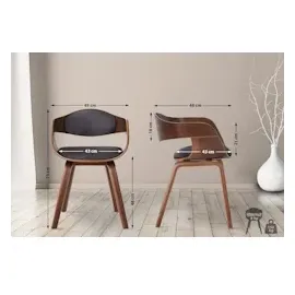 CLP Kingston Stoff hellgrau/walnuss