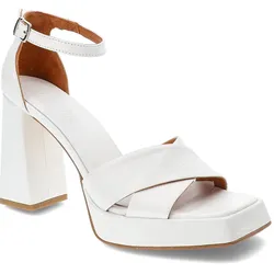 Weiße Sandalen Venezia Stylische Lederschuhe, 39