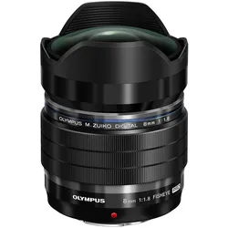 Olympus M.Zuiko 8mm 1:1,8 Fisheye ED Pro Fisheye [für MIcroFourThirds] schwarz (Neu differenzbesteuert)