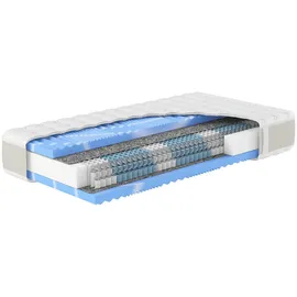 Hn8 Schlafsysteme Taschenfederkernmatratze XXL Gelstar T-1000 90 x 210 cm H3