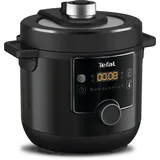 Tefal CY7788 Dampfgarer & Fry Multikocher | Schnellkochtopf & Heißluftfritteuse | 14 automatische Kochprogramme | Extra Crisp Deckel | vielseitig | 7,6 L Kapazität | inkl. Rezeptheft & Rezepte-App