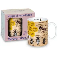Könitz Wissensbecher Biene Tasse, Mehrfarbig