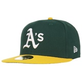 New Era Oakland Athletics Mlb AC Performance Green 59Fifty Basecap - 7 1/8-57cm (M)