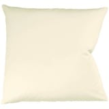 fleuresse Kissenbezug Satin 80 x cm Beige Creme