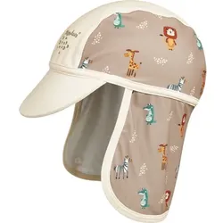 Playshoes UV-Schutz Schirmmütze Wildtiere braun, 51 cm