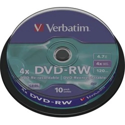 DVD-RW 4,7GB 4X 10er SP   DVD-Rohlinge/Blu-ray Disc Rohlinge 43552