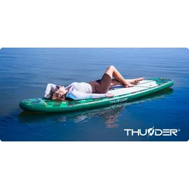 Thunder SUP Board 350 x 81 x 15 cm Grün/Schwarz