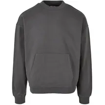 URBAN CLASSICS Organic Boxy Pocket Sweatshirt Dark Shadow M