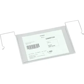 Eichner Drahtbügeltasche A5 Grau 10 St.