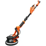 Fantask 750W Trockenbauschleifer Deckenschleifer Staubsammelsystem, 800-1750 U/min Wandschleifmaschine mit LED-Licht &12 Schleifscheiben