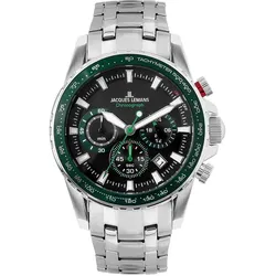 Jacques Lemans Chronograph Liverpool 1-2099F - silber
