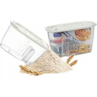 Küchenbehälter für lose Gegenstände mit Maß und Löchern 1l