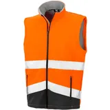 Result High-Viz Softshell Jacke, yellow, S