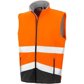 Result High-Viz Softshell Jacke, yellow, S