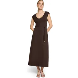 Zero Maxikleid Damen mit Gürtel Braun 36