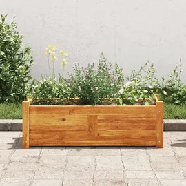vidaXL Garten-Hochbeet Akazienholz 76 x 27,6 x 25 cm Holz