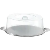 HENDI Tortenplatte, mit Haube, Ø 300 mm
