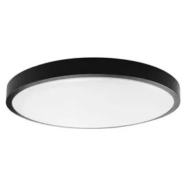V-Tac Deckenleuchte LED 36 W 350 mm schwarz 3820 lm
