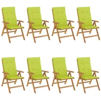 VidaXL Gartenstuhl 60 x 52 x 25 cm grün