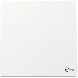 1St. Gira 328770 Wippe Symbol Tür Flächenschalter Reinweiß