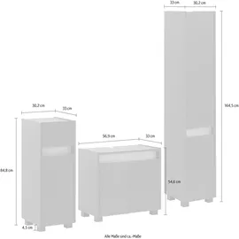 Schildmeyer Cosmo 3-tlg. Grau