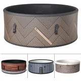 BRAST Whirlpool MSpa Verto-Serie, 5 Modelle, In- Outdoor Pool, Winterfest, (aufblasbar MSpa Mono Eco für 8 Personen, Ø192x65cm, 144 Massagedüsen in 3 Intensitäten), einfache Steuerung per App
