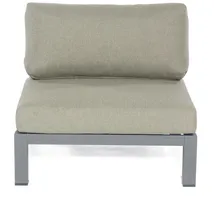 SonnenPartner Equila Loungesessel anthrazit/Teak
