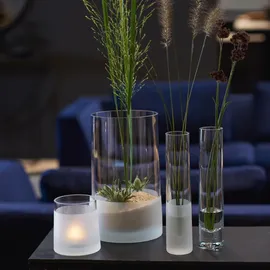 LEONARDO Vase Novara 24 cm Glas Transparent Klar M (Medium)