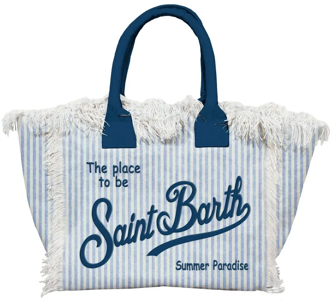 MC2 Saint Barth Colette Hand Bag With Strap stripes s v 31 (03449L) ONE SIZE