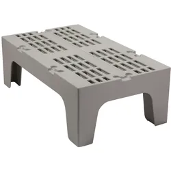 Cambro Serie S Lageruntersätze mit geschlitzter Oberfläche, Schwerlast, Grau gesprenkelt, 1 Stück im Karton - DRS360480