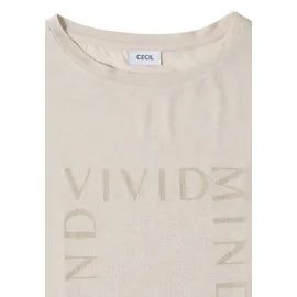 Cecil T-Shirt Beige S