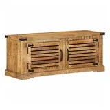 vidaXL Schuhbank 110 x 38 x 45 cm braun