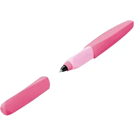 Pelikan Tintenroller Twist, universell für Rechts- und Linkshänder, Berry Pink, 1 Stück
