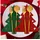 luxuskollektion Weihnachten Besteckhalter Filz 8 Stück Tischdeko Rot Grün Tannenbaum