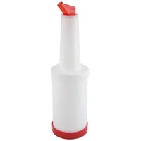 APS Dosier-/Vorratsflasche Kunststoff, Inhalt 1 Liter, gelb